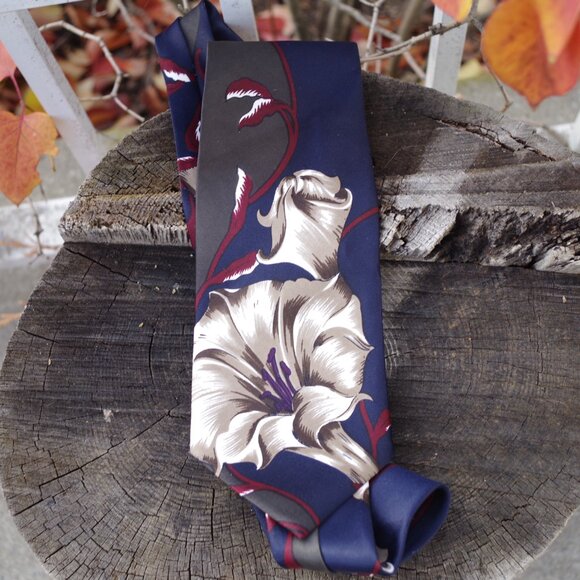 Men's Pure Myung Ju Silk By Mercedes Tie - Picture 1 of 5